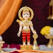 Picture of Stunning 6" Ram Lalla Idol - Childhood Form of Lord Rama